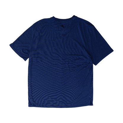 Blue Striped Active T-Shirt