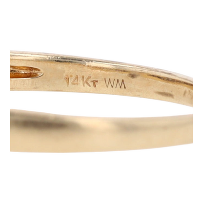 1/3 ctw 14K Yellow Gold Diamond Engagement Ring