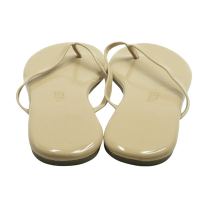 Beige Flip Flop Sandals