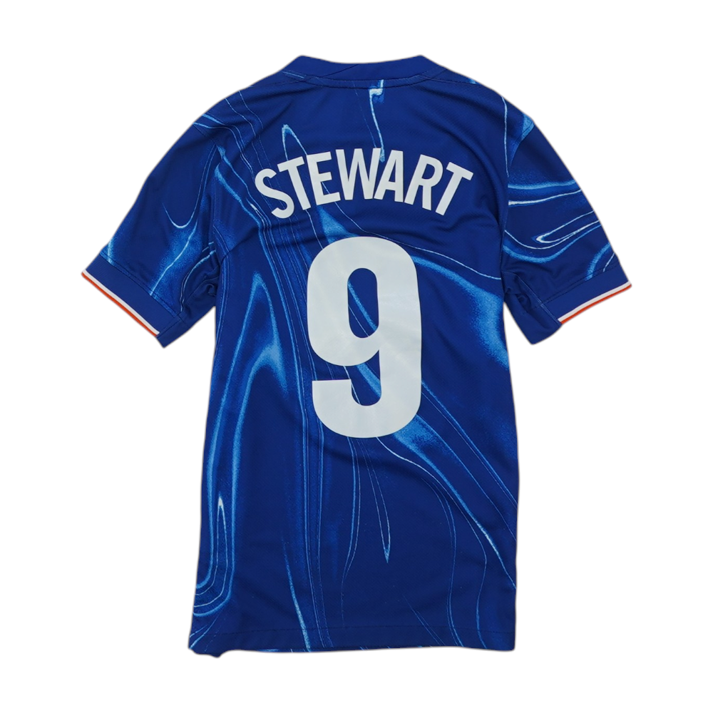 Boys' Blue Chelsea FC Short Sleeve Jersey
