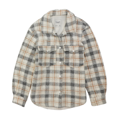 White Plaid Jacket