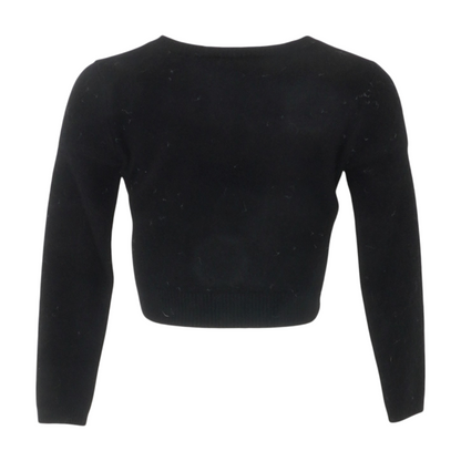 Black Cardigan Sweater