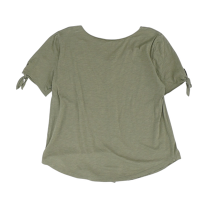 Green Button Down