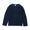 Blue Solid T-Shirt