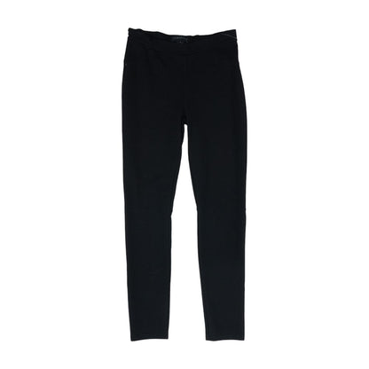 Black Solid Pants