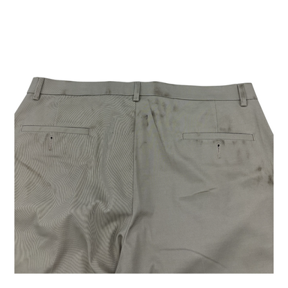 Beige Straight Pants