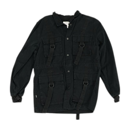 Black Solid Lightweight Jacket