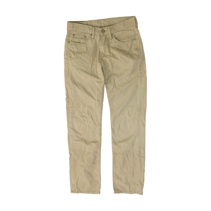 514 Beige Straight Jeans