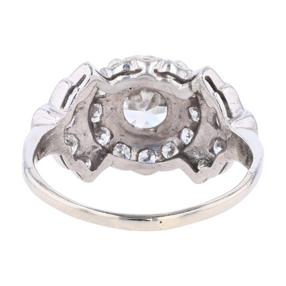 2 1/3 ctw Platinum Diamond Engagement Ring