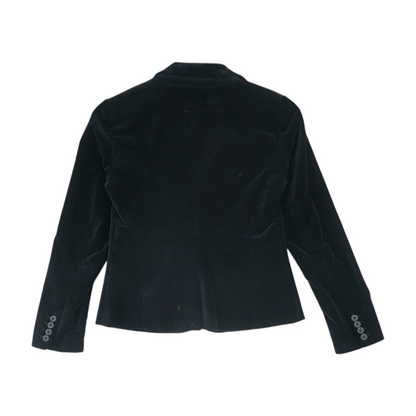 Black Solid Blazer
