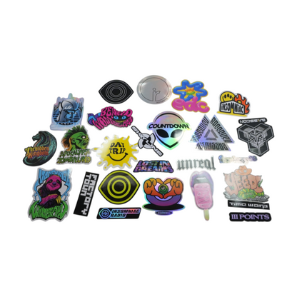 Electric Daisy Carnival Sticker and Card Bundle