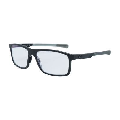 Gray Mauritius Square Prescription Eyewear