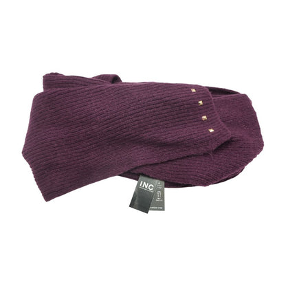 Purple Polyester Scarf