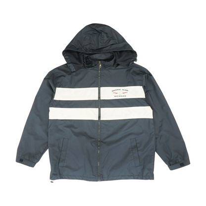 Navy Color Block Jacket