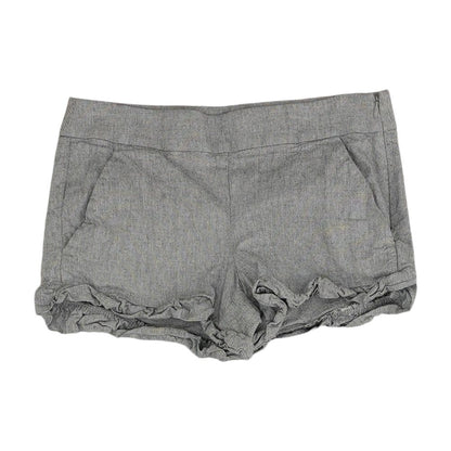 Gray Solid Shorts
