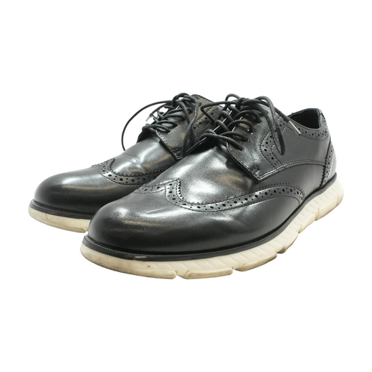 Black Lace-Up Dress Shoes