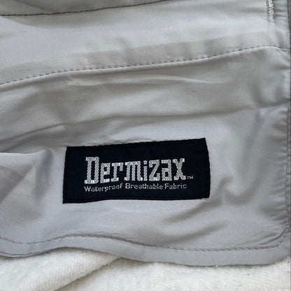 White Solid Active Ski Pants