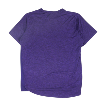 Purple Solid Active T-Shirt