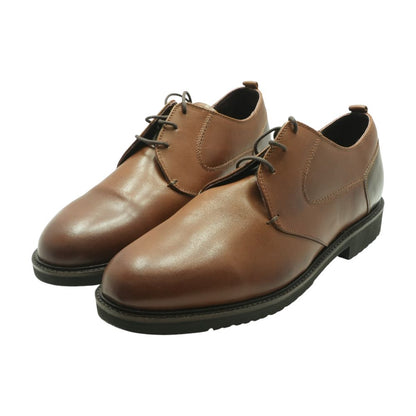 Tan Leather Derby/oxford Dress Shoes
