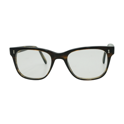 Brown Ampton L Oli Square Prescription Eyewear