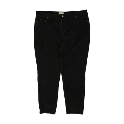 Black Plus Regular Pants