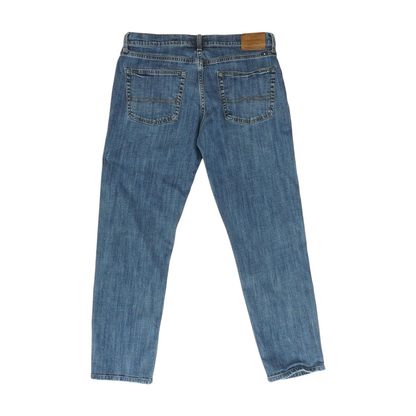 Navy Straight Jeans