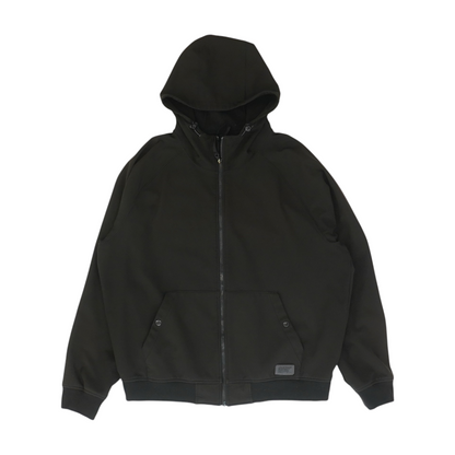 Black Solid Active Jacket