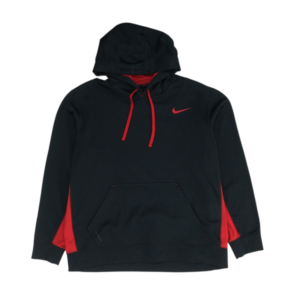 Nike Black Color Block Hoodie Pullover – Image 1