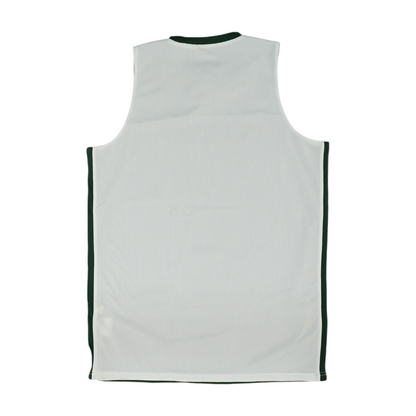 White Solid Active Tank