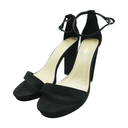 Black Block Heels