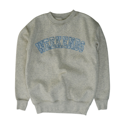 Gray Sweatshirt Pullover