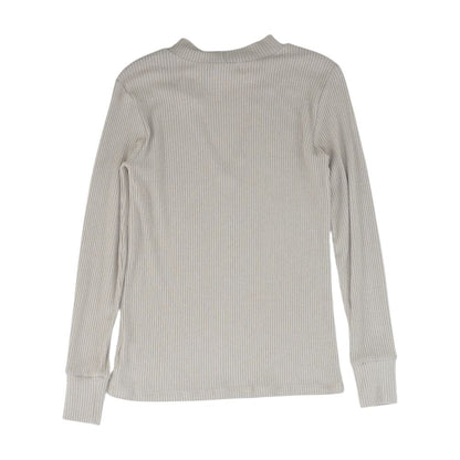 Tan Solid Knit Top