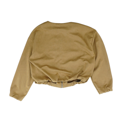 Brown Solid Jacket
