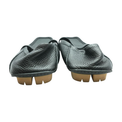 Black Leather Shore Loafer