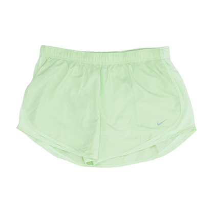 Neon Green Solid Active Shorts