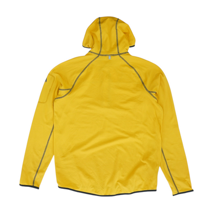 Yellow Tall Solid Hoodie Pullover