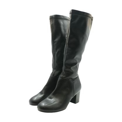 Black Knee-High Boots