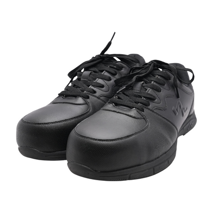 Black Low-Top Athletic Shoes