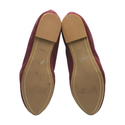 Burgundy Ballet Flats