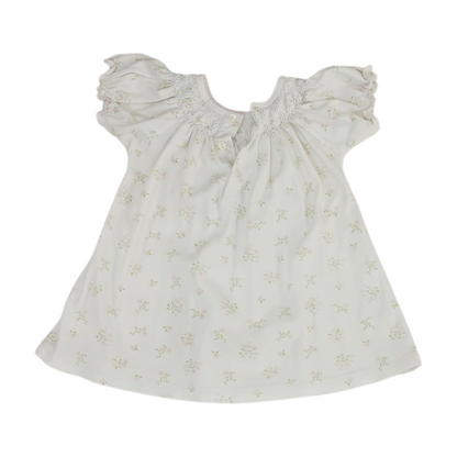 White Floral Dress