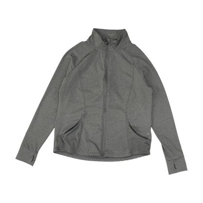 Gray Solid Active Jacket