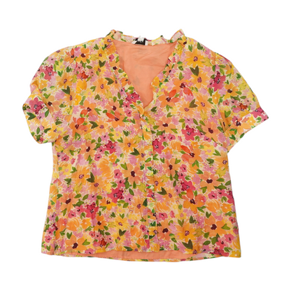 Multi Floral Button Down