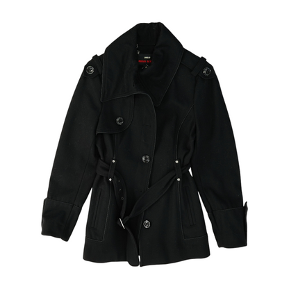 Black Solid Coat