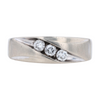 1/2 ctw 10K White Gold Diamond Band
