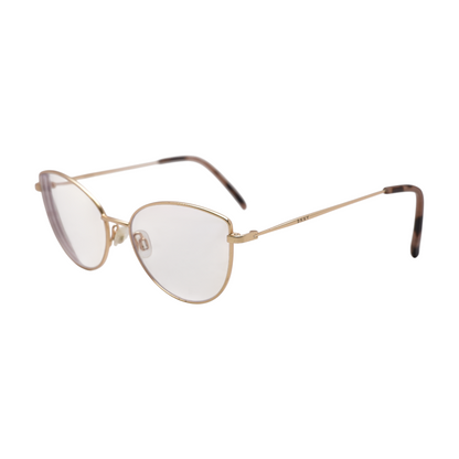 Gold DK1017 Cat Eye Prescription Eyewear