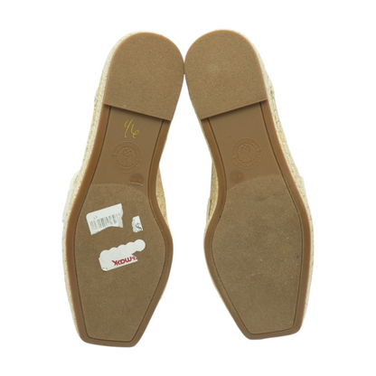 Beige Slip-On Flats