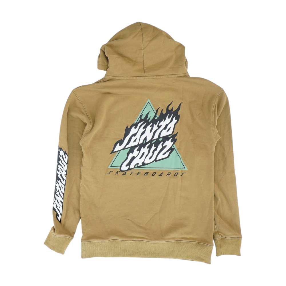 Scskate Khaki Graphic Hoodie Pullover – Image 2