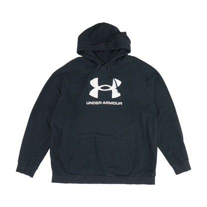 Navy Solid Hoodie Pullover
