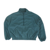 Green Solid 1/4 Zip Pullover