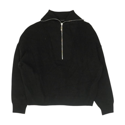 Black 1/4 Zip Sweater